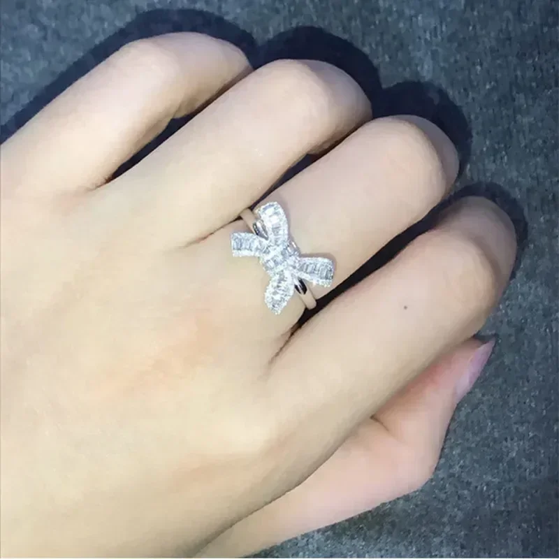 Luxury Lifestyle Jewelry - 2026 Big Bowknot Exquisite Cubic Zirconia
