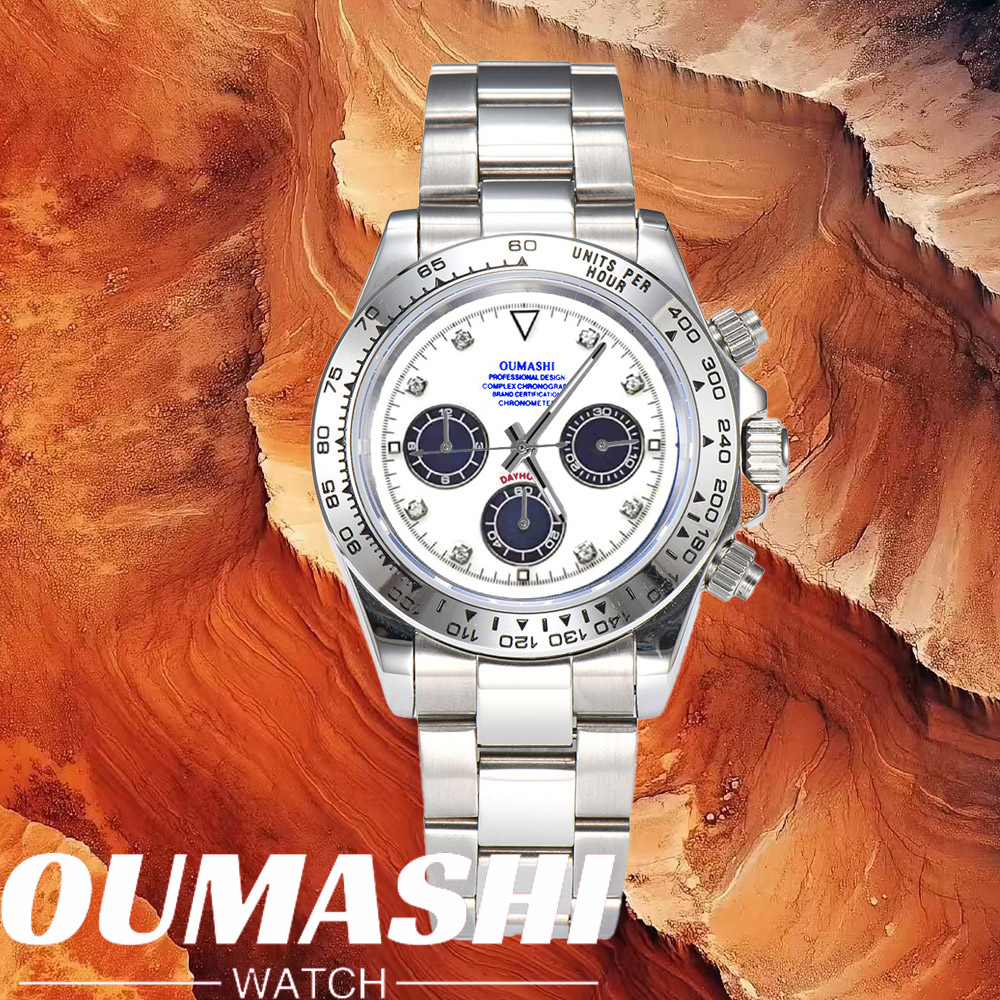 Luxury Zone - Luxury VK63 Watches Sapphire Glass 316L