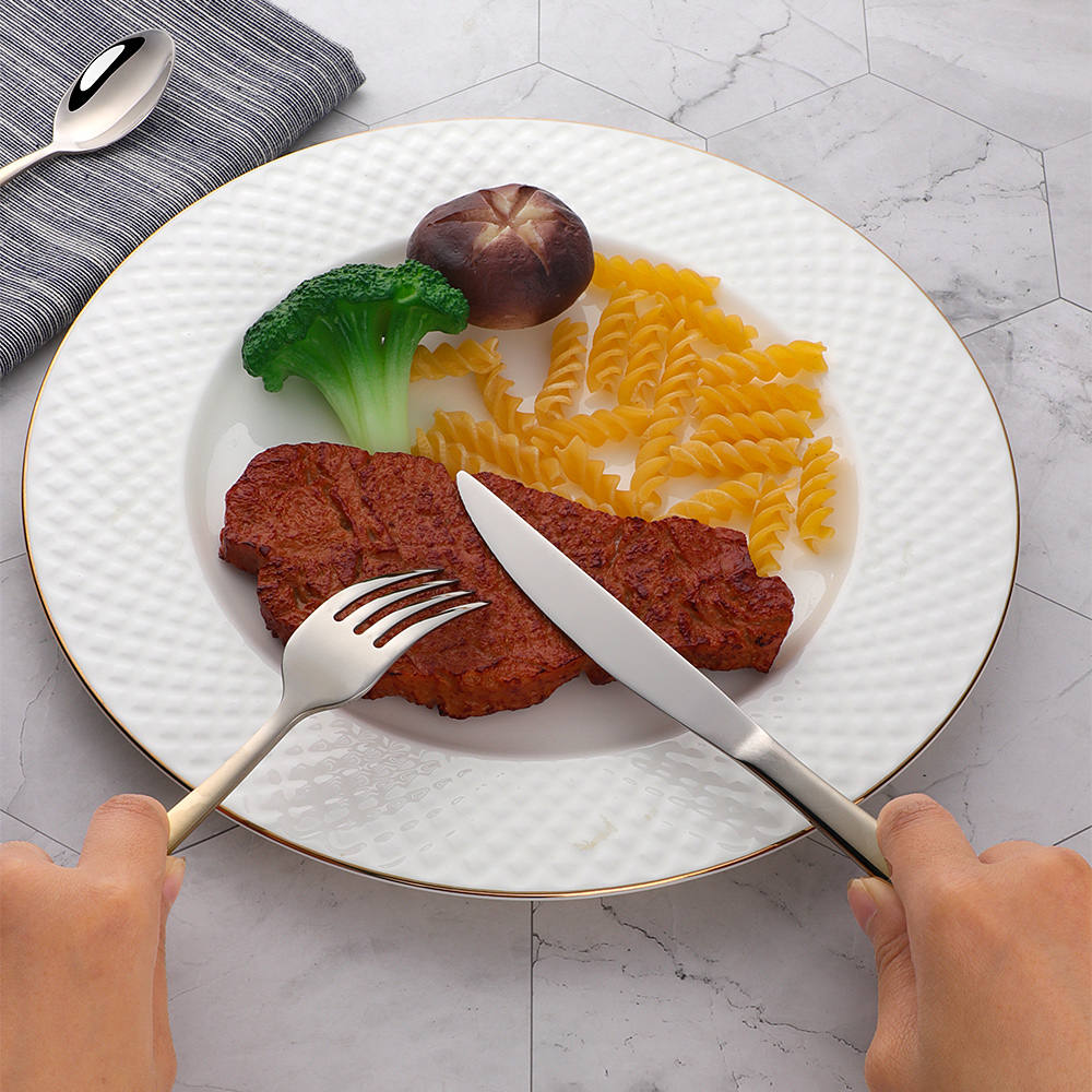 Rainbow Flatware Set Gold Cutl - Gold Plated Cutlery review and price