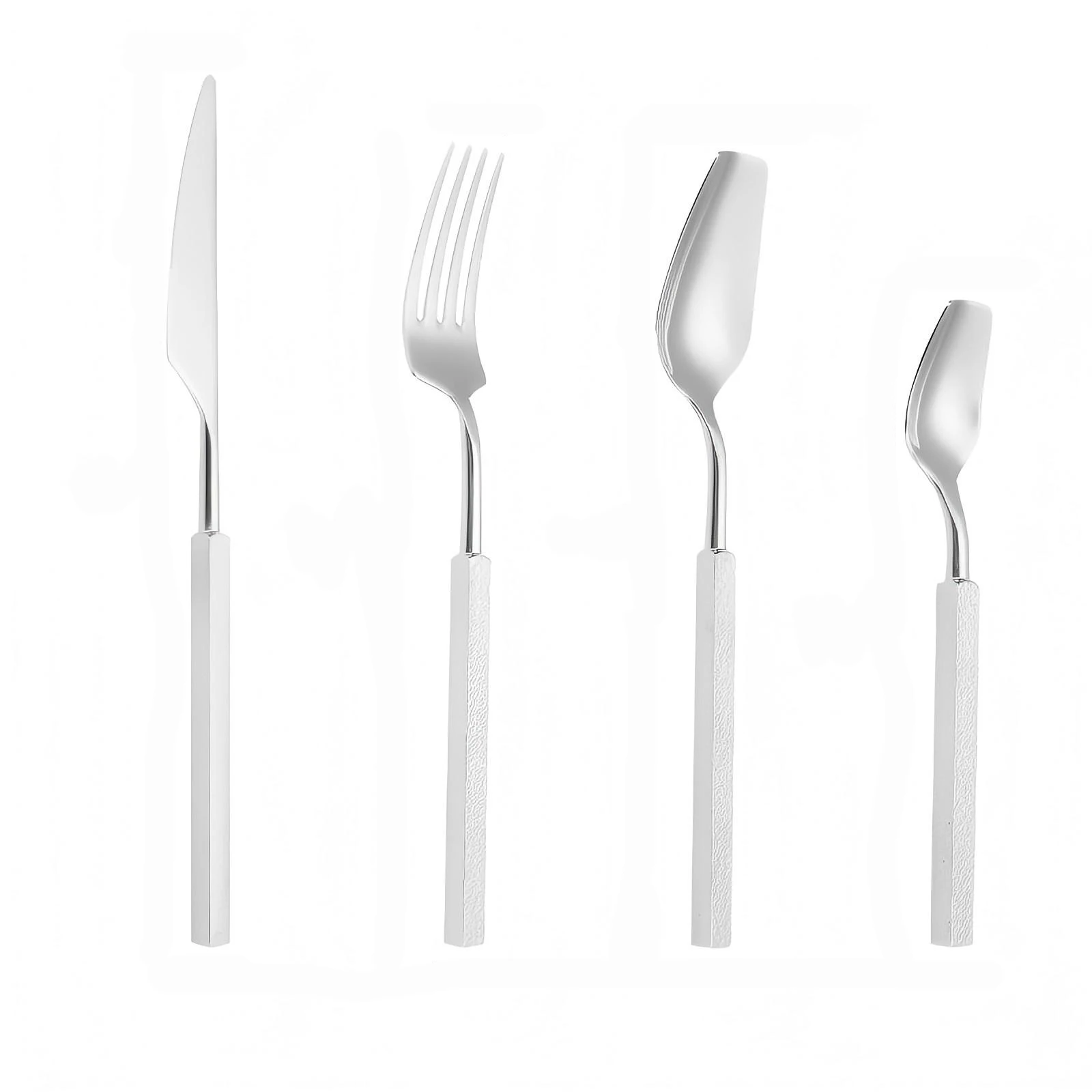 4pcs Luxury Cutlery Set Wester - Gold Plated Cutlery review and price