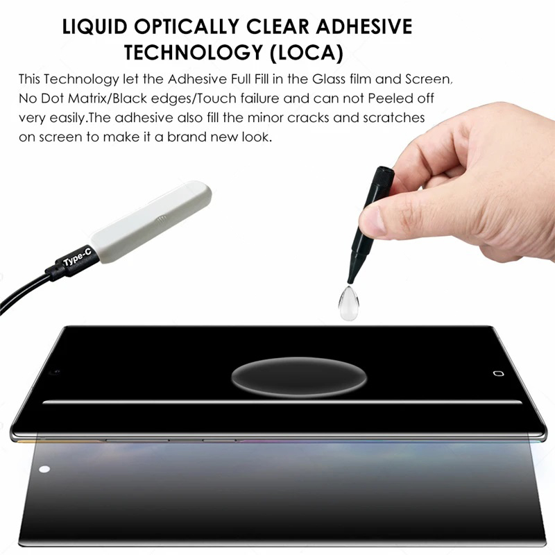 UV Glue Privacy Tempered Glass - Huawei Pura 70 review and price