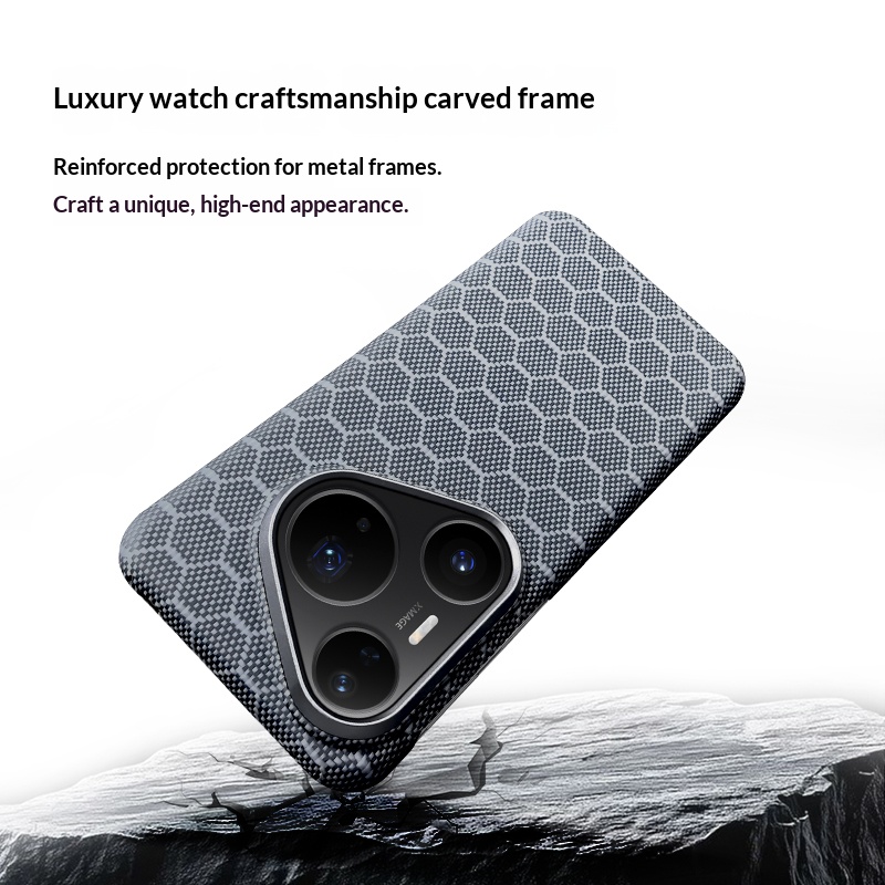 Kevlar aramid fiber Phone Case - Huawei Pura 70 review and price