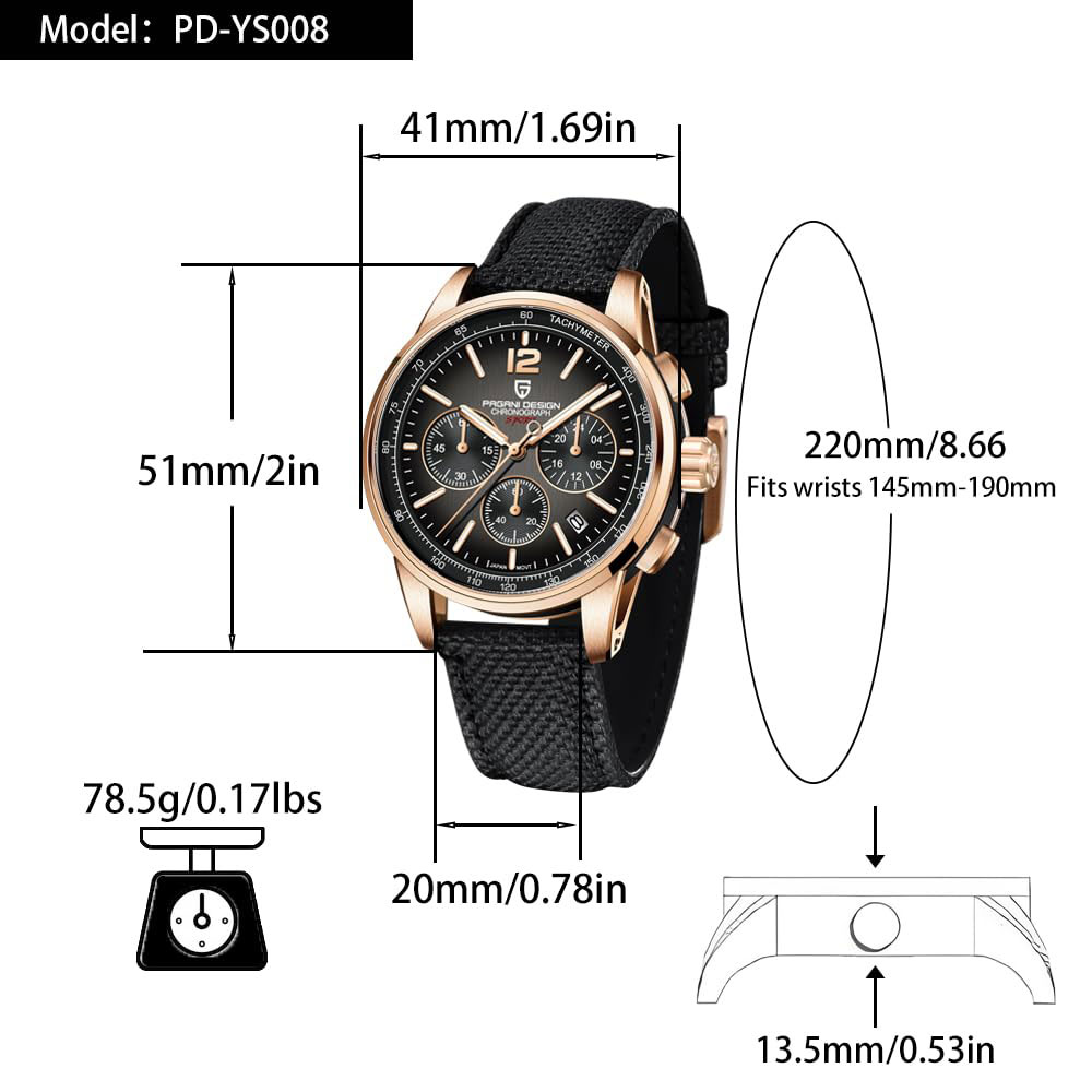 PAGANI DESIGN New Mens Watch 4 - Luxury Zone review and price