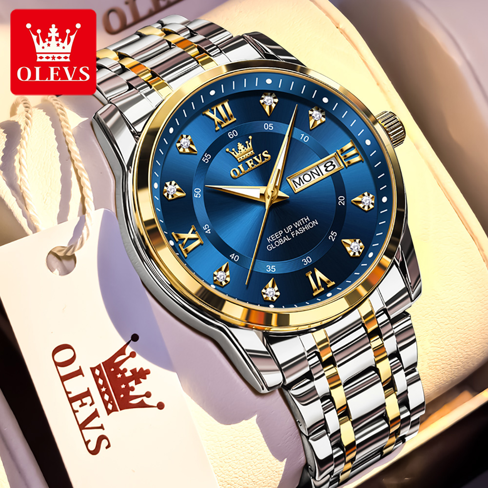 OLEVS Brand Fashion men's watc - Luxury Zone review and price