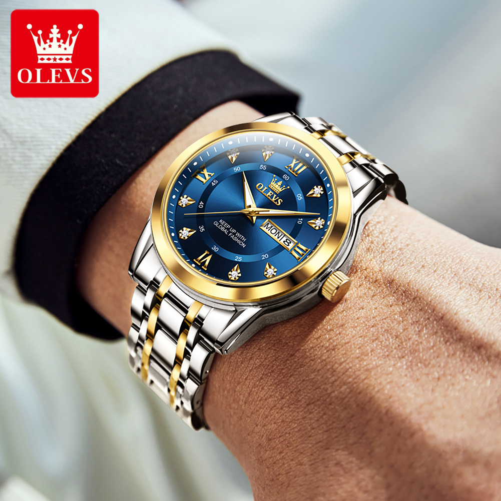 OLEVS Brand Fashion men's watc - Luxury Zone review and price